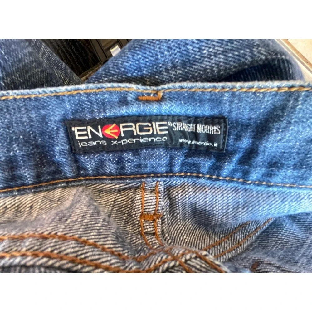 Energie‎ Men's Blue Jeans Button Fly  31x34 Straight Morris Fit EUC